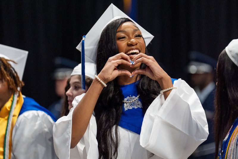 Hundreds gathered at the Tucker Civic Center to celebrate the academic achievements of 268 graduates as they were each recognized during the Godby High School graduation ceremony on Saturday, May 23, 2026.