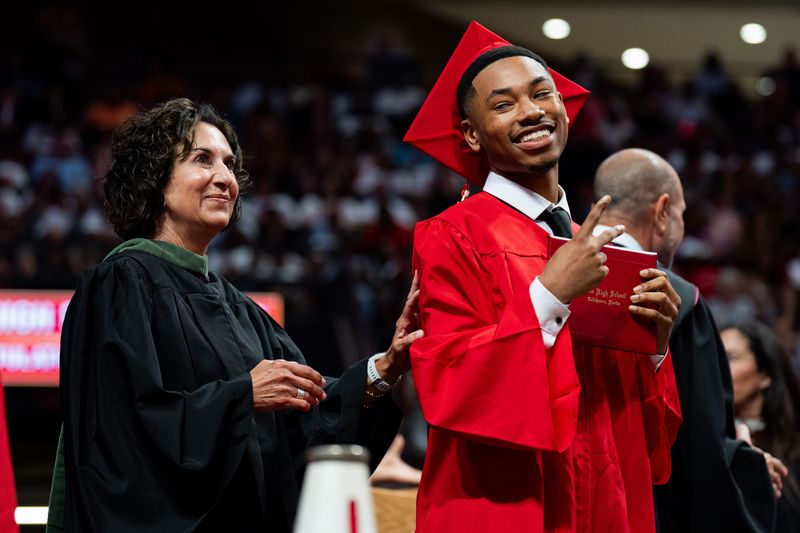 Hundreds gathered at the Tucker Civic Center to celebrate the academic achievements of 413 graduates as they were each recognized during the Leon High School graduation ceremony on Saturday, May 23, 2026.
