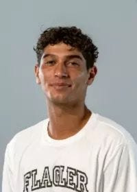 Flagler College men's tennis player Aly El Rafie clinched the NCAA Division II National Championship for the Saints with a three-set singles victory on May 24 in Sunrise, Ariz.