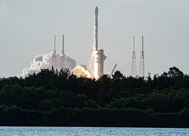 A SpaceX Falcon 9 rocket lifts off from Cape Canaveral Space Force Station on Memorial Day, May 25, 2026, carrying 29 Starlink satellites. Craig Bailey, FLORIDA TODAY via USA TODAY NETWORK