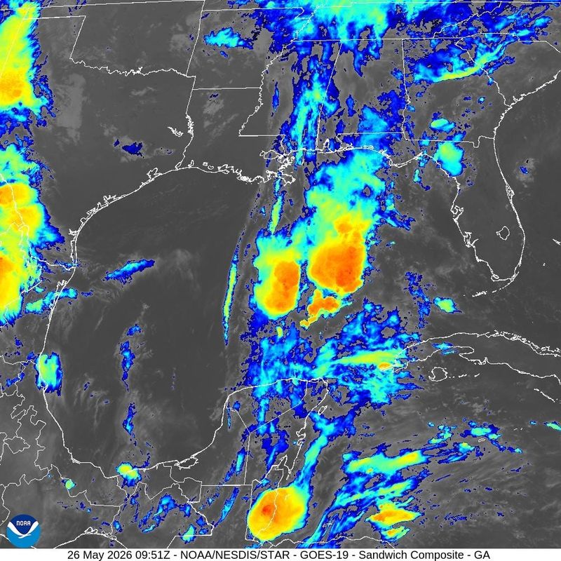 Conditions around Florida 8 a.m. May 26, 2026.