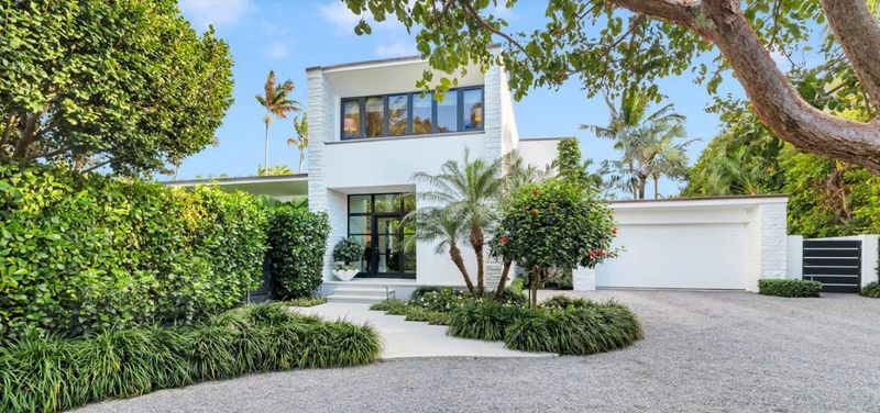 A landmarked house built in the late 1940s and estensively remodeled at 244 Nightingale Trail in Palm Beach has changed hands for a recorded $15.8 million.