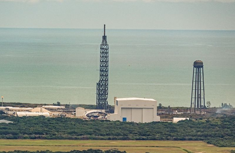 Aerials of damage to Blue Origin’s facilities at Launch Complex 36 on Cape Canaveral Space Force Station, FL May 29, 2026. The New Glenn rocket exploded during a fueling test. Craig Bailey, FLORIDA TODAY via USA TODAY NETWORK