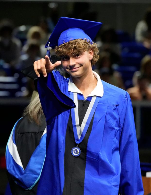 Approximately 434 seniors graduated from Ida Baker High School, Sunday, May 3, 2026. The ceremony, held at Alico Arena, was an emotional event for faculty, graduates, and family members.
