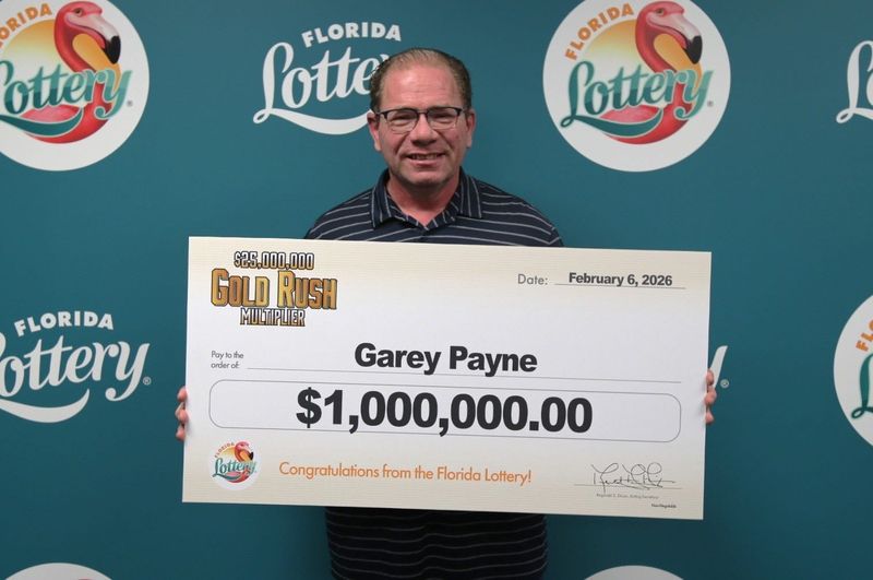Bay County man wins a $1 Million prize in a scratch-off game.