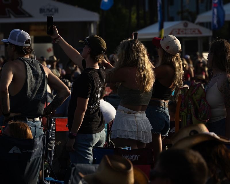 Country music fans attend Gulf Coast Jam in Panama City Beach, Florida, May 31, 2026. (Tyler Orsburn/Panama City News Herald)