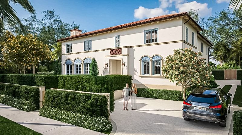 Architectural Commissioners unanimously voted to approve a new home design to replace the house at 418 Seaspray Ave. A rendering of the proposed design is shown above.