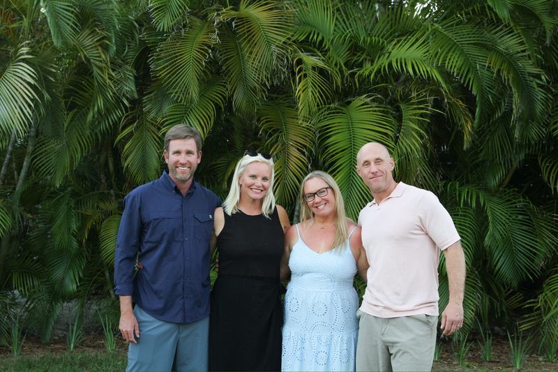 Naples residents Chad & Katie McKimm (left) and Raynie & Nick Reizen are featured on the new HGTV series "Renovation Island: The Adventure Continues."