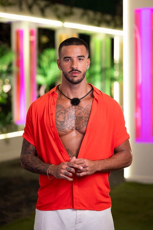 LOVE ISLAND USA -- Episode 801 -- Pictured: Gabriel Vianna Vasconcelos -- (Photo by: Ben Symons/Peacock)