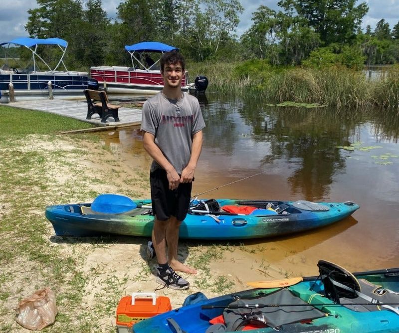 Michael Aidan Vargas, 18, of Crestview, Florida, died in a lightning related incident on the Blackwater River northeast of Pensacola. Vargas, who went by Aidan, fished every weekend and "would want people to be happy like he always was," his sister Marissa Vargas said.