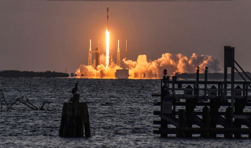 Launch of a SpaceX Falcon 9 rocket carrying 29 Starlink broadband satellites. The rocket launched at 6:26 a.m. from Launch Complex 40 at Cape Canaveral Space Force Station Thursday, June 4.