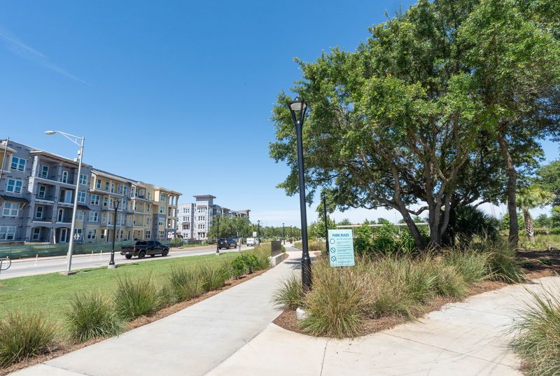 New housing is under construction along Main Street across from Bruce Beach in downtown Pensacola on June 4, 2026.