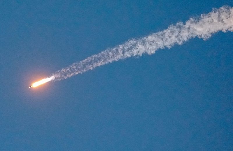 A SpaceX Falcon 9 rocket lifts off from Cape Canaveral Space Force Station June 8, 2026, carrying 29 Starlink satellites. This is the record breaking 35th flight of booster B1067. Craig Bailey, FLORIDA TODAY via USA TODAY NETWORK