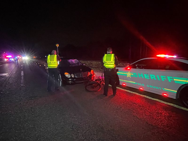 Polk County Sheriff's Office is investigating a fatal traffic accident that killed a bicyclist on U.S. Highway 92 in Auburndale in the early morning hours of June 7.