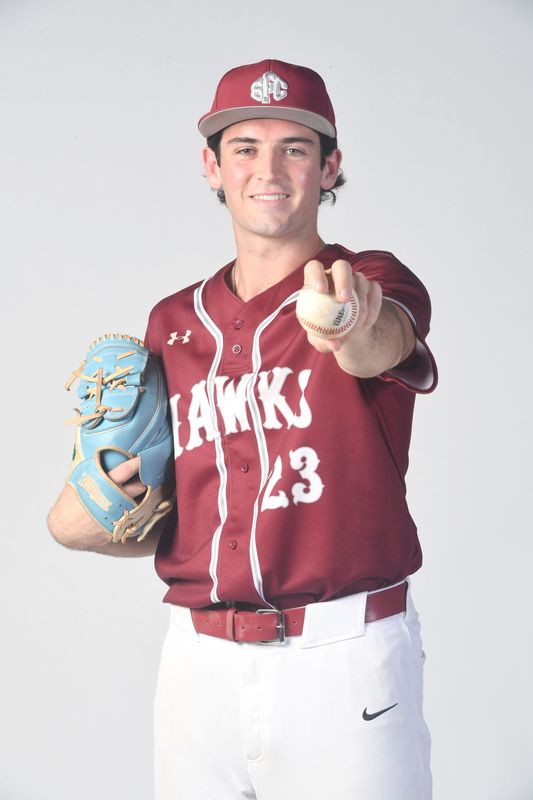 Jameson McGuire of Santa Fe Catholic High School is the Player of the Year for The Ledger's All County baseball in Lakeland, Fl on Monday June 1, 2026. Scott Wheeler | Photofor The Ledger's All County track in Lakeland, Fl on Wednesday June 3, 2026. Scott Wheeler | Photo
