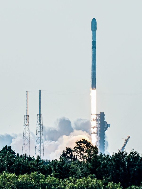 A SpaceX Falcon 9 rocket lifts off from Cape Canaveral Space Force Station June 12, 2026, carrying 29 Starlink satellites. Craig Bailey, FLORIDA TODAY via USA TODAY NETWORK