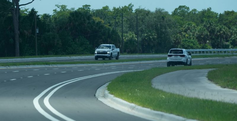 This image, captured on Friday June 12, 2026, shows the newly opened Vanderbilt Beach Road extension.