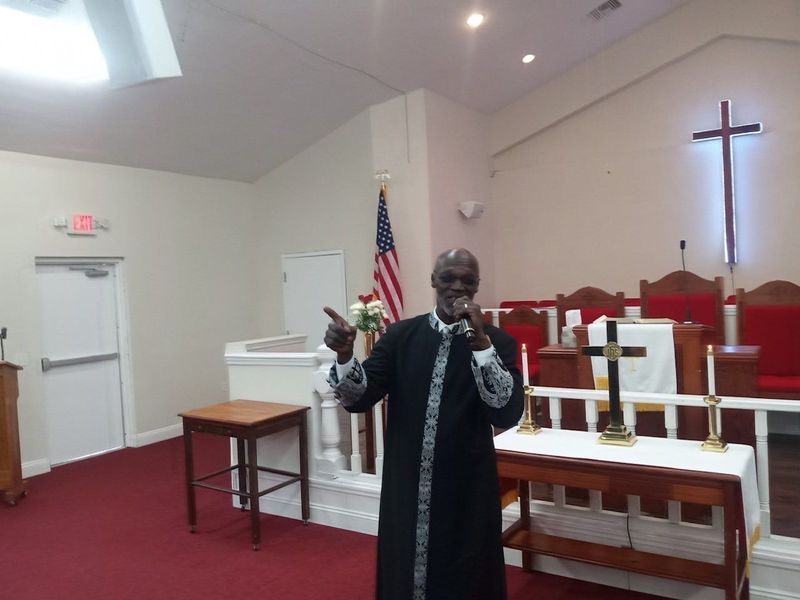 On June 14, 2026, Pastor Michael Frazier Sr. preached his last sermon at Greater Liberty Hill United Methodist Church in Gainesville.