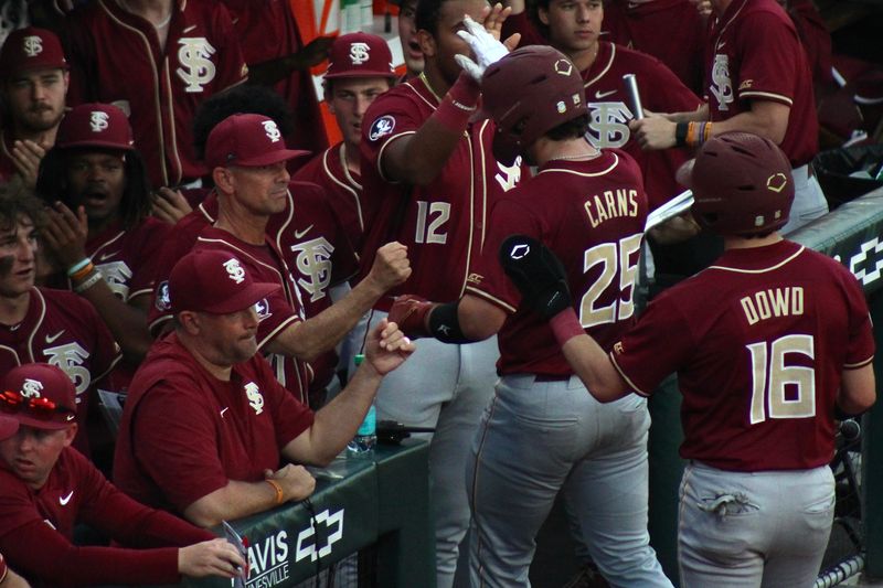 Florida State baseball snapped its nine-game win streak in a 6-3 loss to the University of Florida Gators on Mar. 10.
