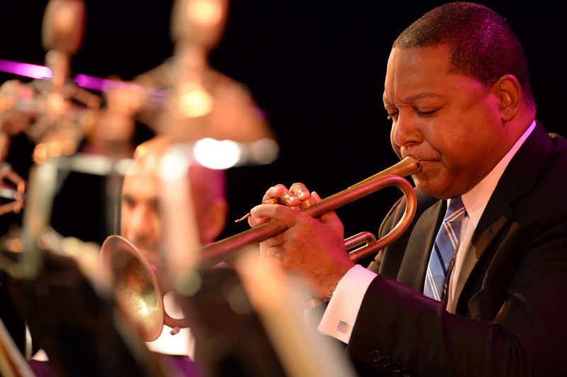 Wynton Marsalis, the founding artistic director of the Jazz at Lincoln Center Orchestra, pulls into Ruby Diamond Concert Hall on Jan. 28 2027 as part of the new season of Opening Nights artist series.