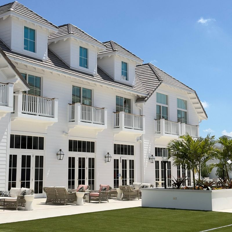 A view of the new Olde Naples Hotel.
