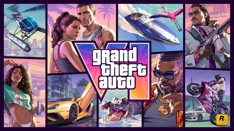 One of the cover images for Grand Theft Auto VI, which finally acquired a preorder date of June 25, 2026.
