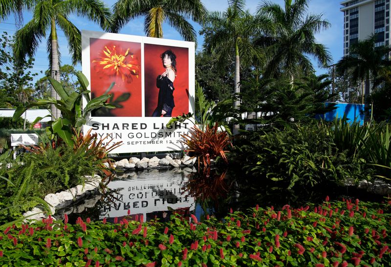 "Shared Light: Lynn Goldsmith," pictured here, will run through Sept. 13 at Marie Selby Botanical Gardens' downtown Sarasota campus.