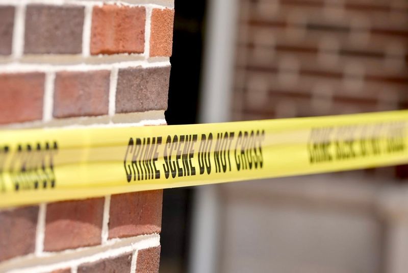 Crime scene tape is seen blocking the entrance of the Regions Bank on North Monroe after the Tallahassee Police Department responded to an active call for a robbery on Monday, June 22, 2026.