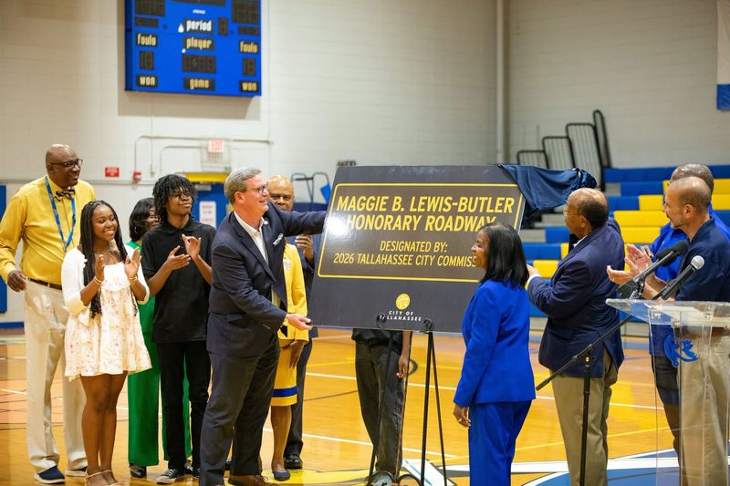 The city of Tallahassee designated and honored longest serving Leon County School Board member, Maggie Lewis-Butler, by renaming a portion of Jim Lee Road, from East Magnolia Drive to where it dead ends south of Saddle Creek Run, to Maggie Lewis-Butler Honorary Roadway.