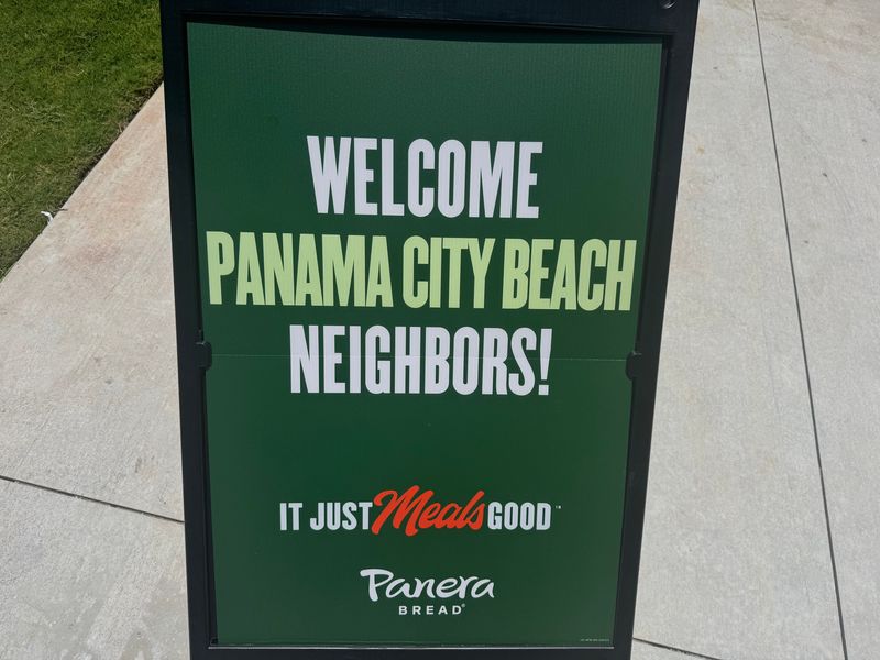 Panera Bread is open and serving the Panama City Beach community.