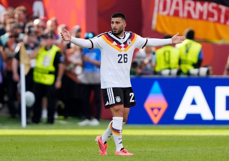 June 20, 2026; Toronto, Canada; Germany's Deniz Undav celebrates after the match.