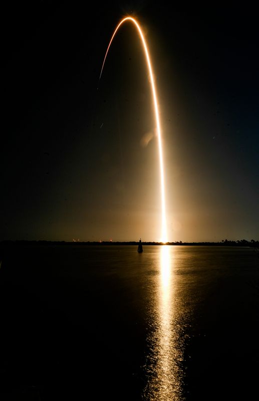 A SpaceX Falcon 9 rocket lifts off from Cape Canaveral Space Force Station March 28, 2026, carrying a Sirius XM satellite. Launch occurred at 10:25 p.m. EDT. Craig Bailey, FLORIDA TODAY via USA TODAY NETWORK