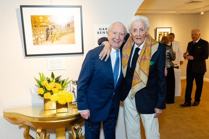 James Borynack and Sir Harry Benson