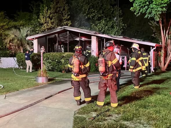 Marion County Fire Rescue and the Marion County Sheriff's Office responded to a house fire in the 1500 block of NE 162nd Street in Citra on June 29, 2026.