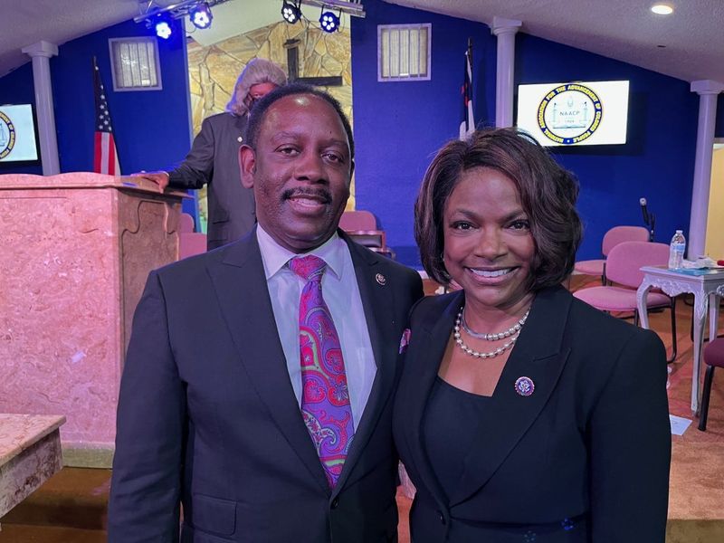 Jerry and Val Demings were honored guests at Sunday's NAACP celebration in Ocala.