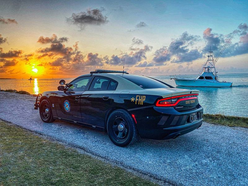 The FHP's 2022 entry in the America’s Best Looking Cruiser Contest features a cruiser on the island community of Marathon in the Florida Keys.