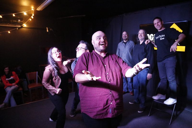 The Sick Puppies Comedy Team from Doghouse Theater will perform Friday, July 31 during Art After Dark at the Norton Museum of Art.