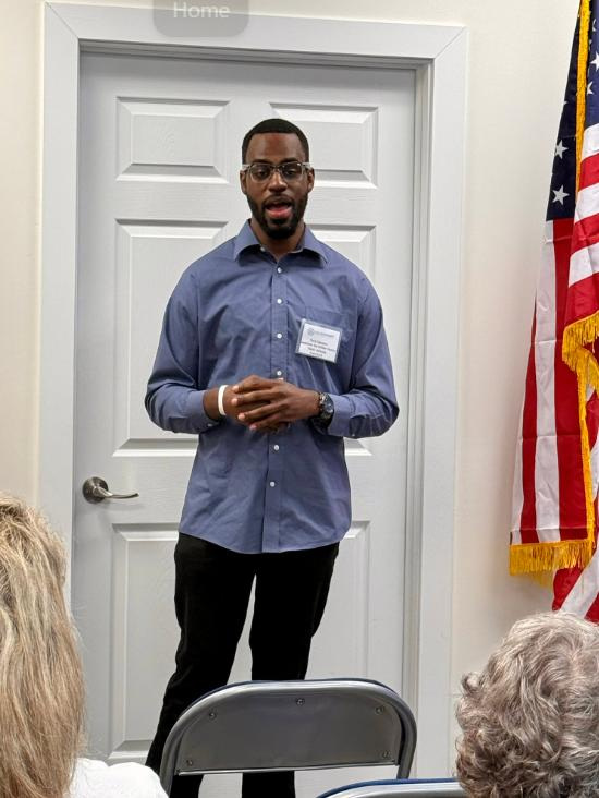 Ford Dalusma, a political newcomer, is running for a seat on the Collier County School Board.