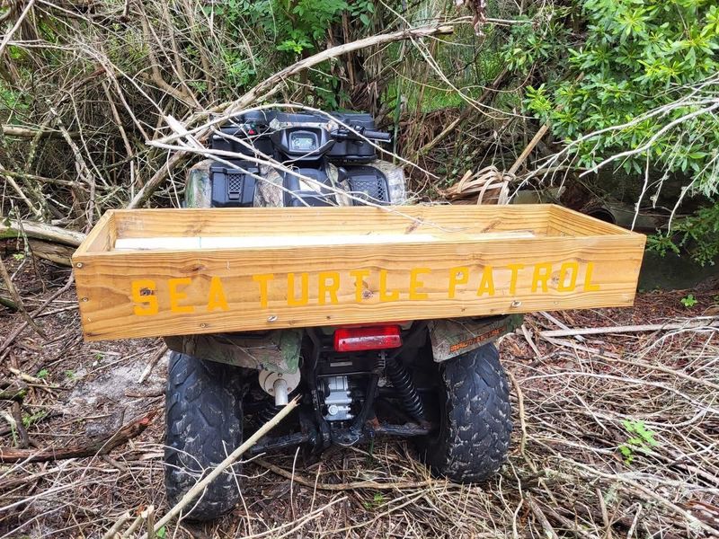 Flagler County Sea Turtle Patrol ATV was found hidden in some woods near Marineland, the Flagler County Sheriff's Office stated on July 13. The sheriff's office is now looking for the thief.