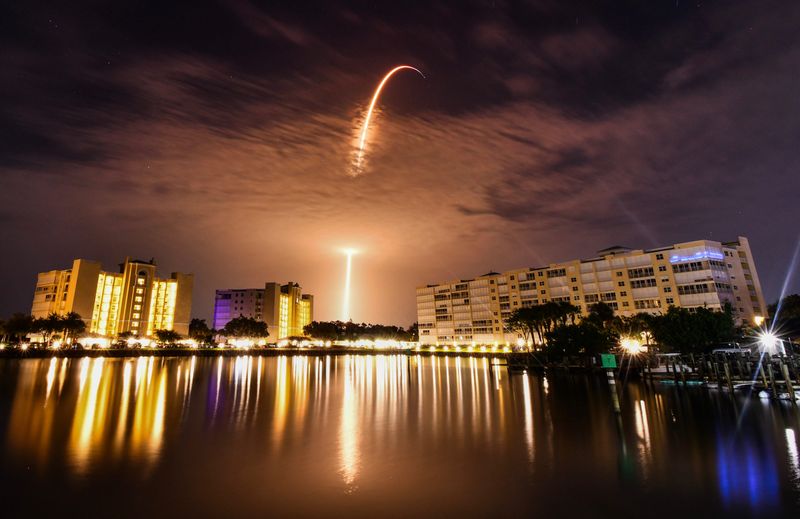 Launch of a SpaceX Falcon 9 rocket carrying 29 Starlink satellites into low-Earth orbit. 
Launch was at 5:10 a.m. on Tuesday, July 14 from  Launch Complex 40 at Cape Canaveral Space Force Station.