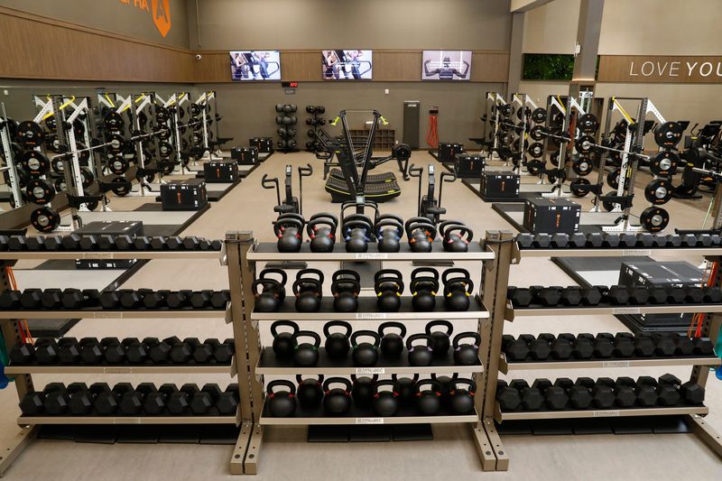 Photos of the Life Time Fitness on Harbour Island near Tampa, just north of Sarasota County. The Tampa location opened just two years ago in summer 2024. At the time, it was the sole Life Time location on Florida’s west coast. This fall, Lifetime will open its first fitness studio on the Suncoast at 5000 Lakewood Ranch Blvd. Construction is wrapping and the 86,000 sq. ft. location is expected to welcome clients in October 2026.