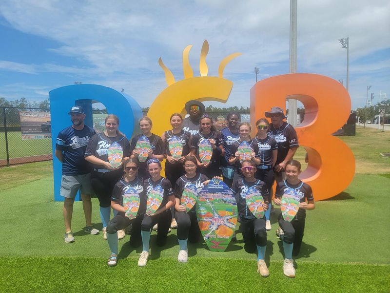 Florida Elite Softball Organization 12u Championship team