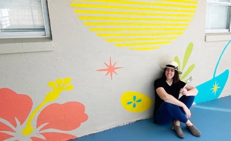 Studio Agnew owner Lindsay Agnew at her studio in Howey-in-the-Hills, Florida.