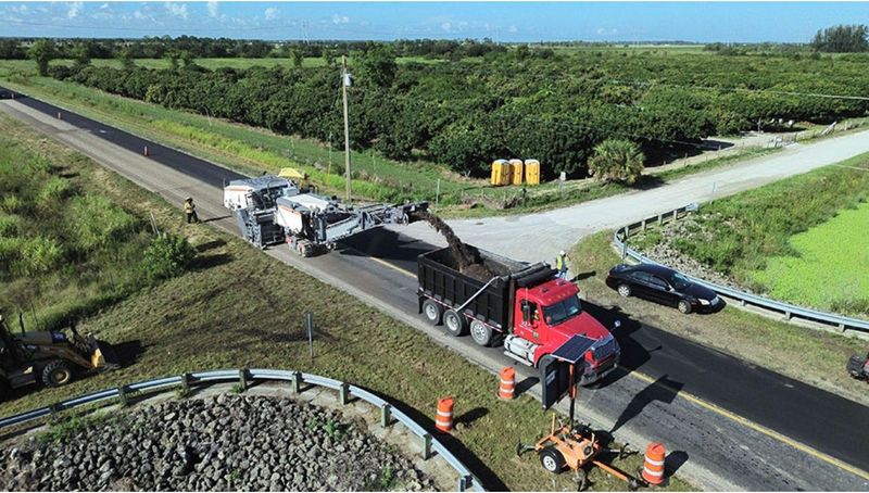St. Lucie County resurfaces Shinn Road with funds from local infrastructure sales tax money that was approved by the voters in 2018.