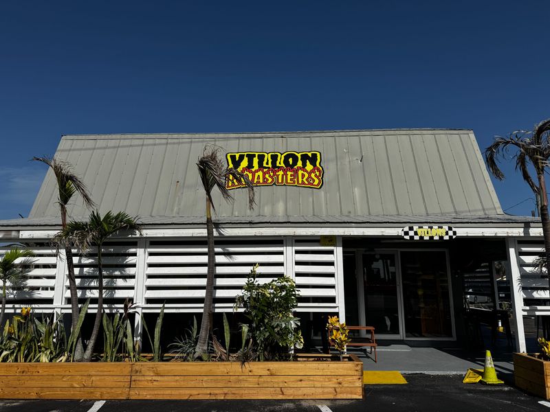 Sneak peek of Villon Coffee Roasters, opening soon in Satellite Beach.