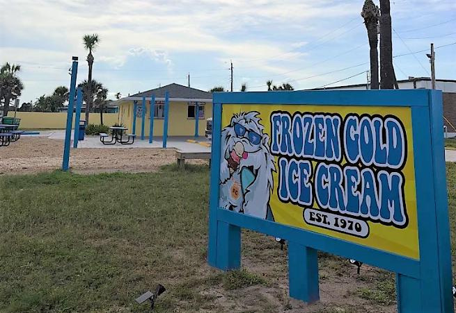 A brand-new Frozen Gold Ice Cream is now open in Ormond-by-the-Sea.