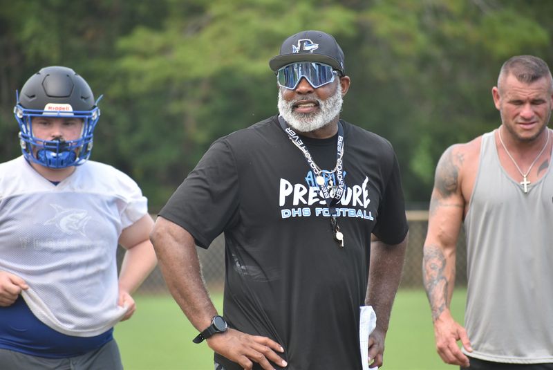 Destin Shark Head Coach E.G. Green is excited for the upcoming season that kicks off Aug. 14 at Arnold on Panama City Beach.