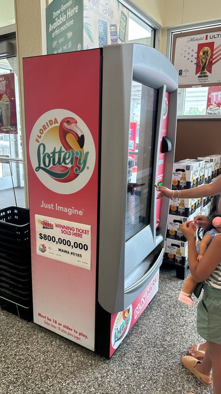 The Wawa at 14510 State Road 70 E. in Bradenton, near Sarasota, sold the lone winning ticket for the July 28, 2026, Mega Millions drawing worth $800 million, Florida Lottery officials said.