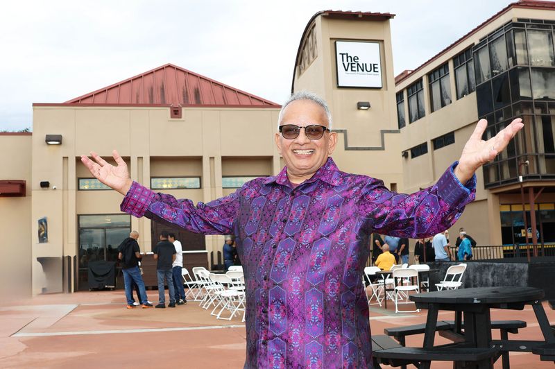 Uday Kadam at his new multipurpose events, dining and entertainment spot, The Venue Clermont. The Guru Indian Restaurant owner bought and remodeled the building on U.S. 27 previously occupied by Grace O'Malley's Public House.