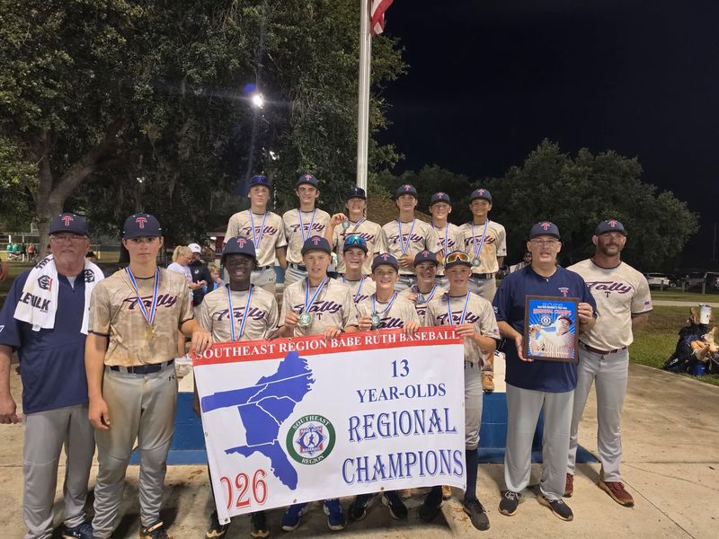 The Tallahassee-Leon Babe Ruth 13U All-Star team recently won the Southeast Regional and punched its ticket to World Series in Jamestown, New York, Aug. 15-22.